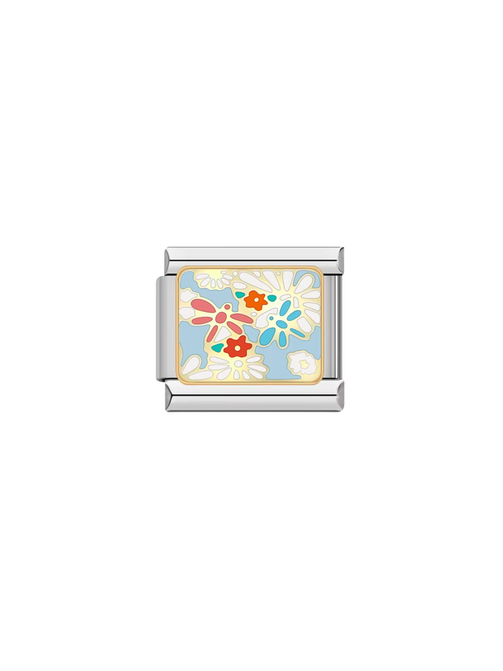 Charm Cuadro Floral Con Libelulas