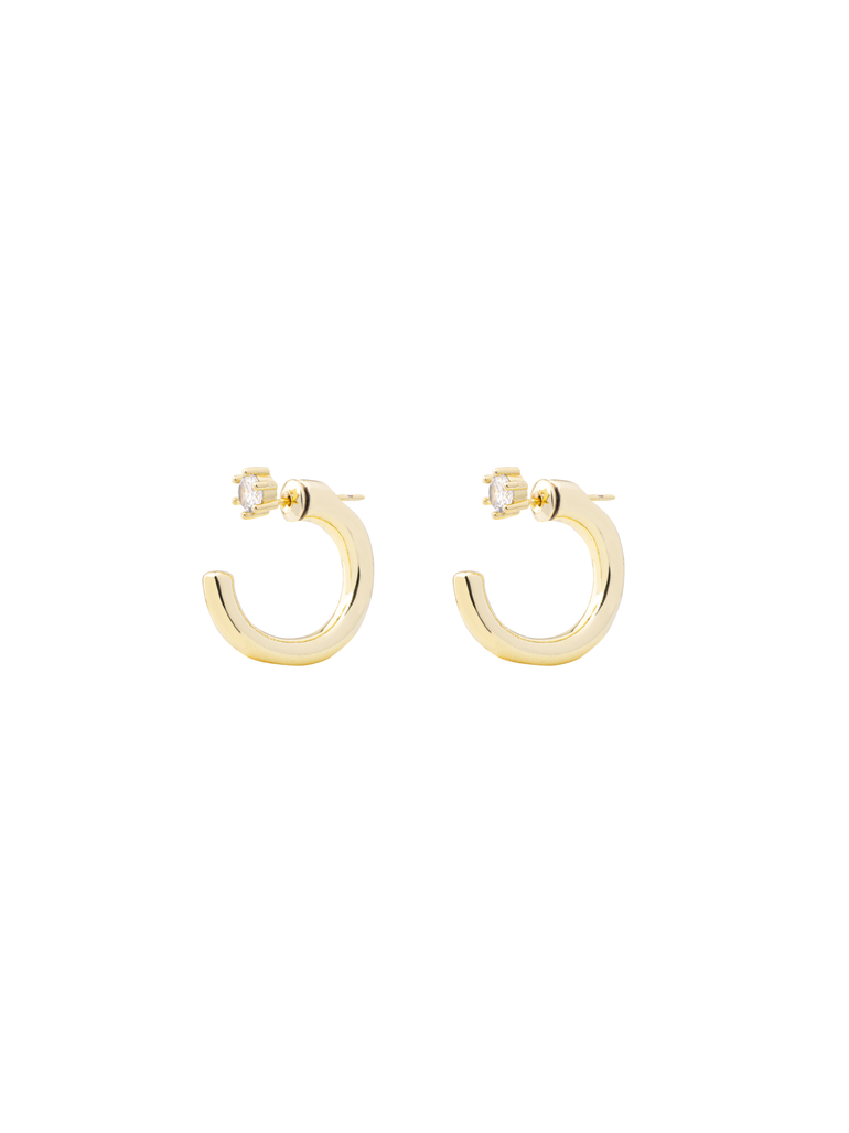 Par Arete Zirconia Con Aro