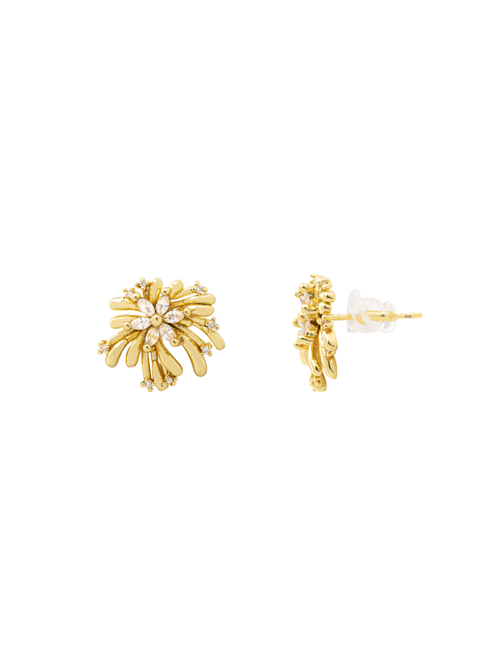 Par Arete Flor Destello