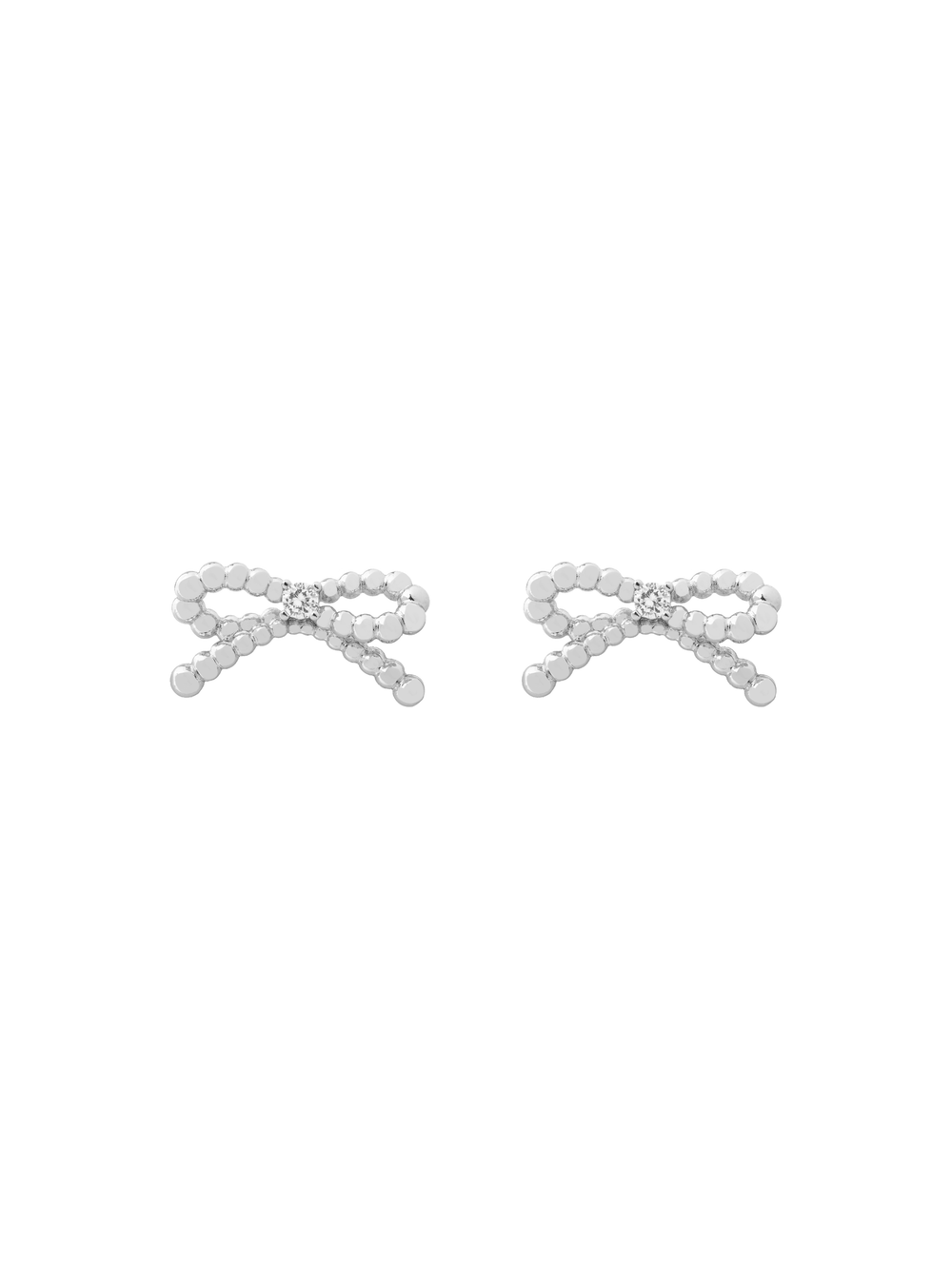 Par Arete Moño Con Bolitas