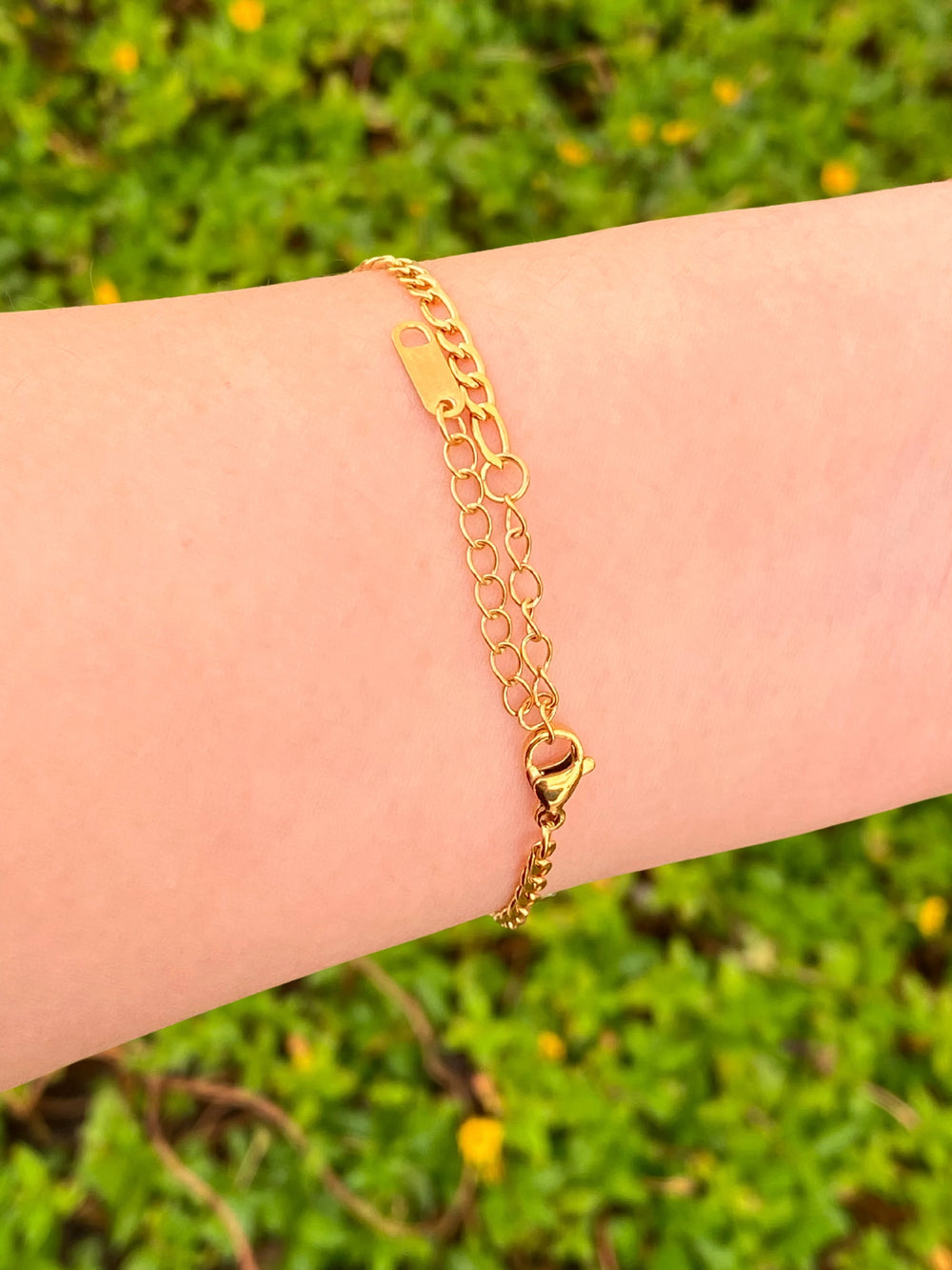 Pulsera Eslabon Figaro 3 mm