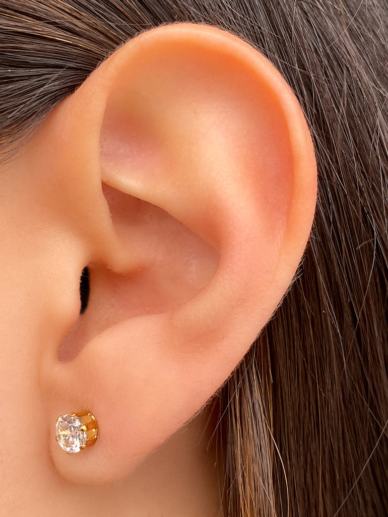 Par Arete Zirconia 5 mm