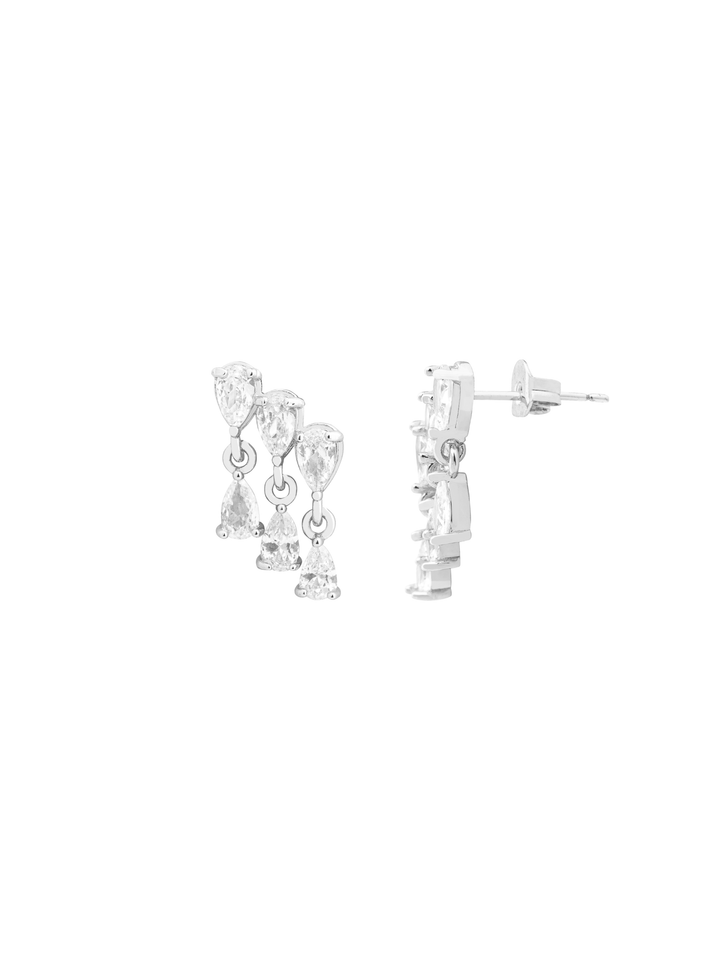 Par Arete Tres Gotas Colgantes