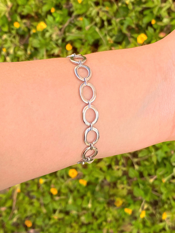 Pulsera Ovalos Rigidos
