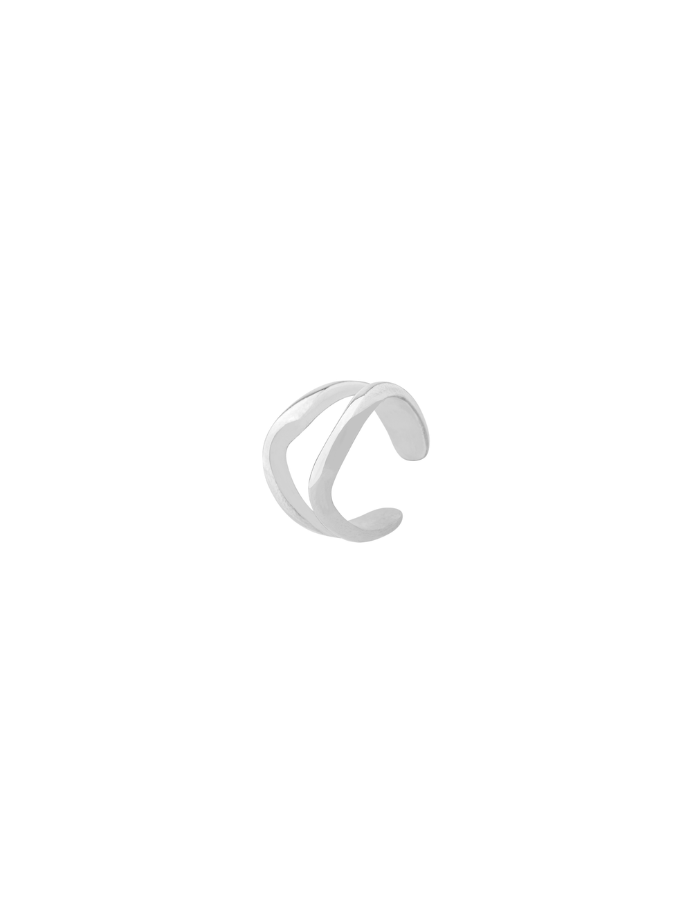 Ear Cuff Doble Linea Ondulado