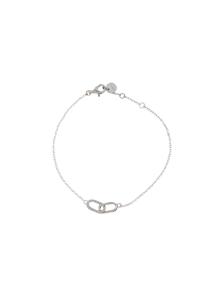 Pulsera Doble Eslabon Enlazado