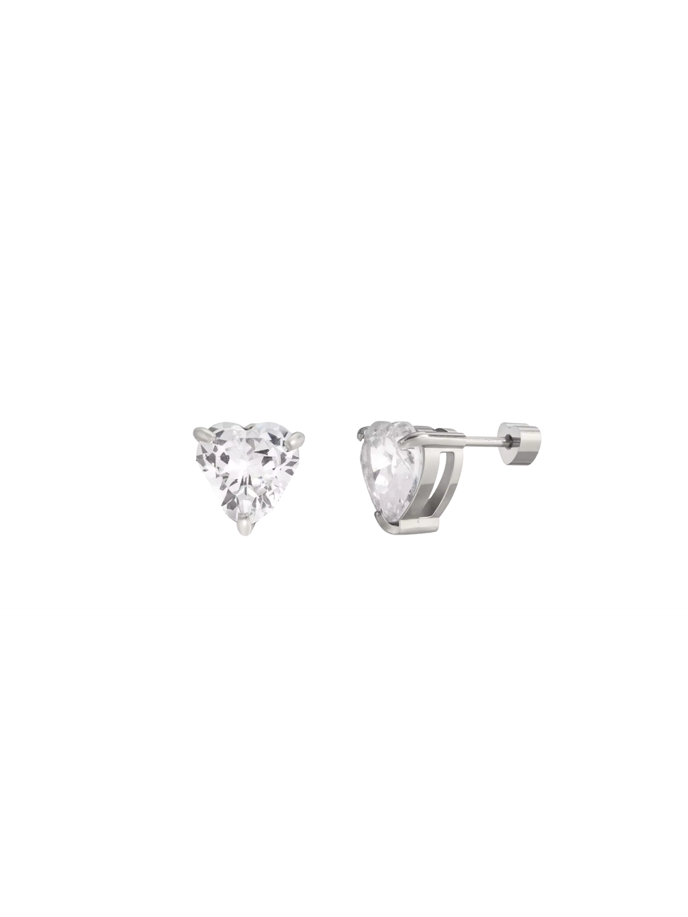 Par Arete Corazon Zirconia 8 mm