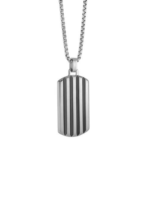 Cadena Dog Tag Lineas