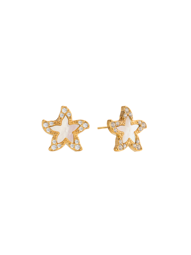 Par Arete Estrella Mar Centro Madre Perla