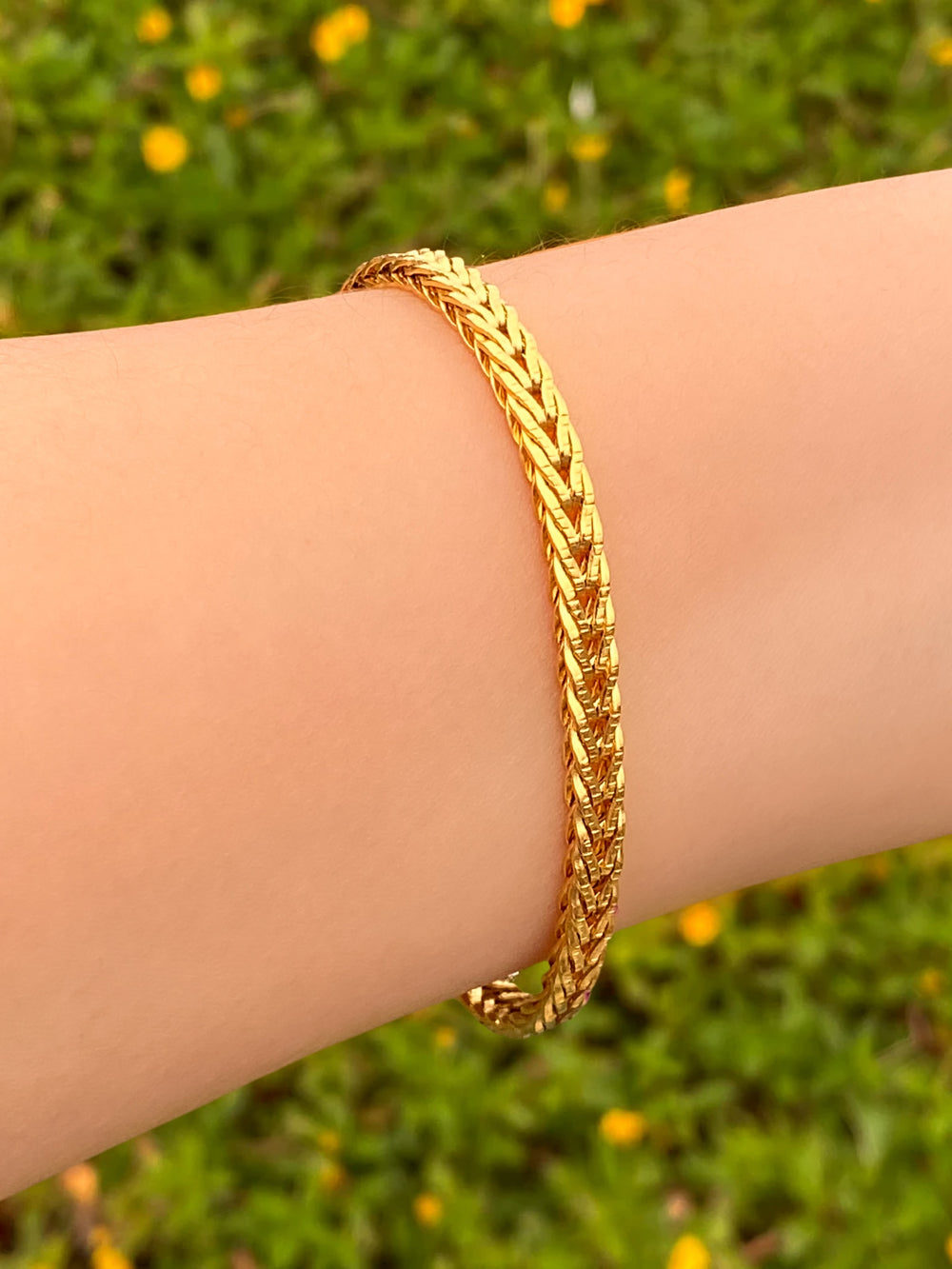 Pulsera Eslabon Espiga