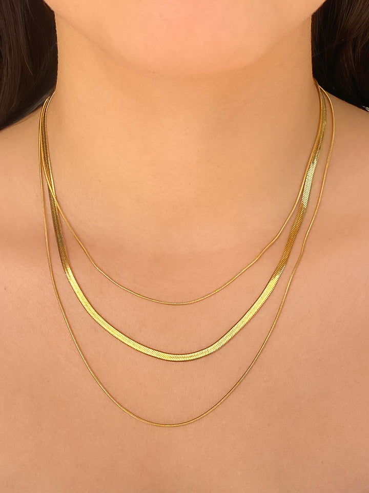 Collar Triple Planchado