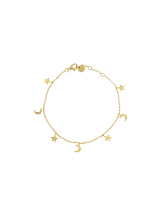 Pulsera Estrellas y Lunas