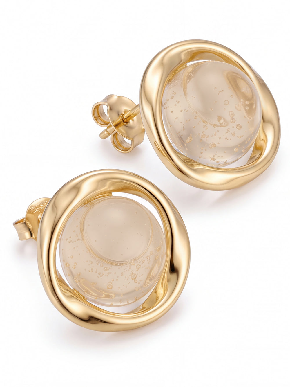 Par Arete Con Contorno Ondulado