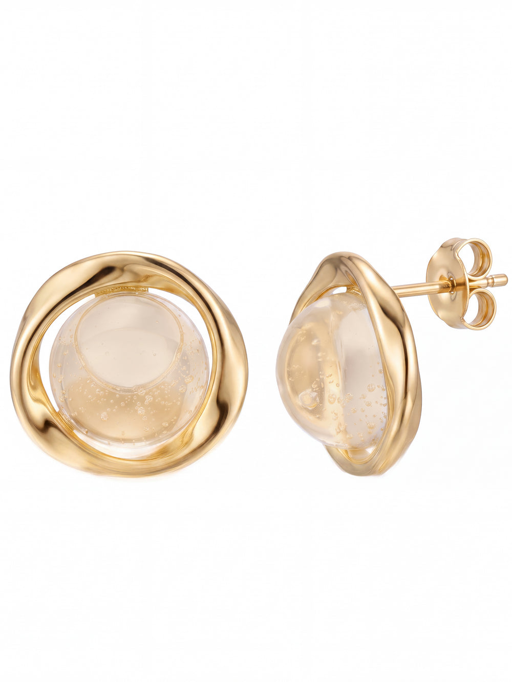 Par Arete Con Contorno Ondulado