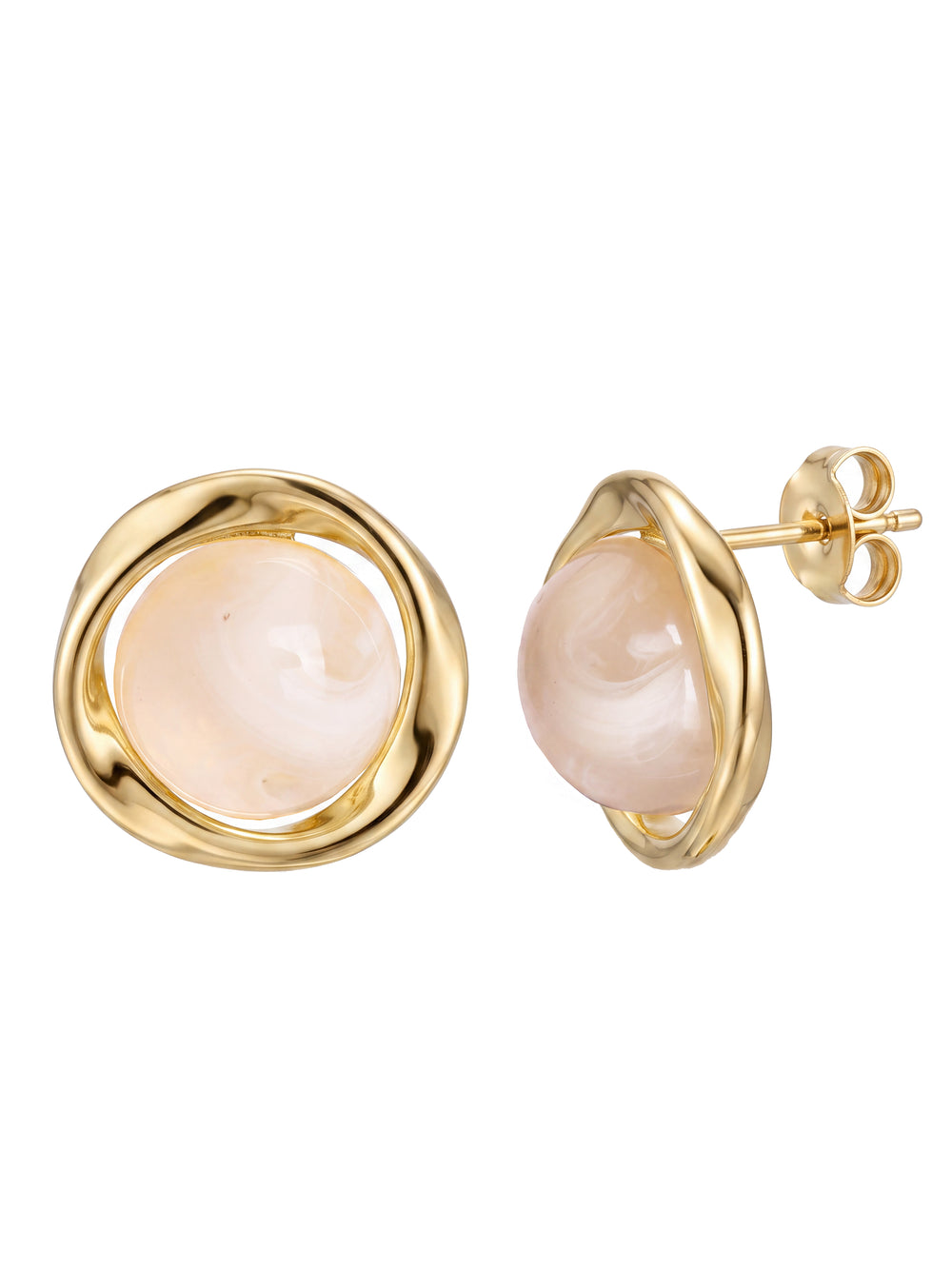 Par Arete Con Contorno Ondulado