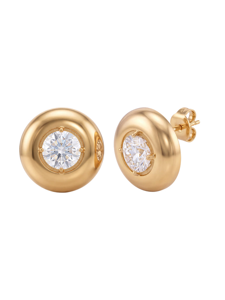 Par Arete Circulo Centro Zirconia