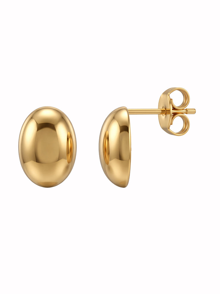 Par Arete Ovalado Liso
