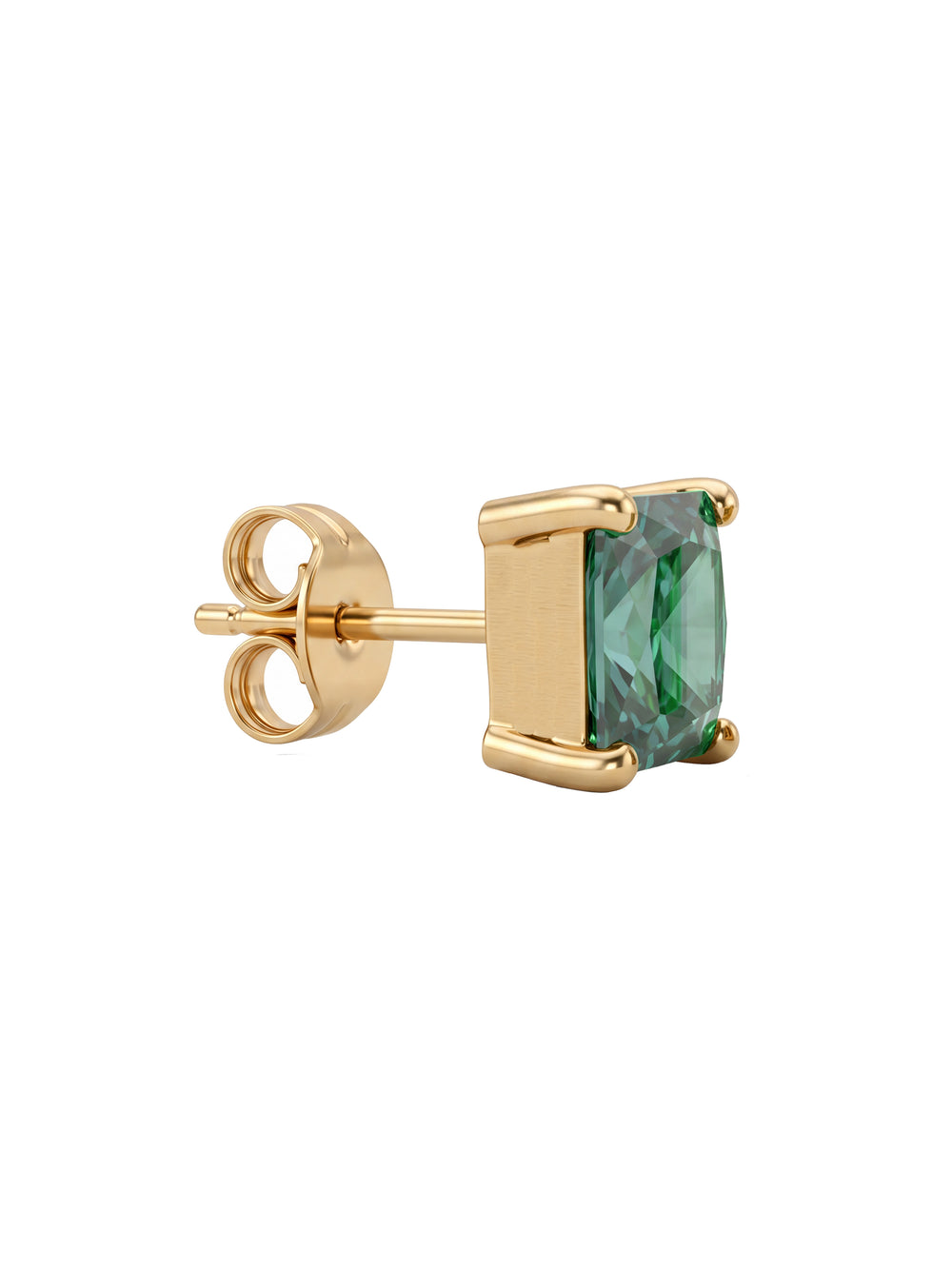 Par Arete Mini Zirconia Verde 3 mm