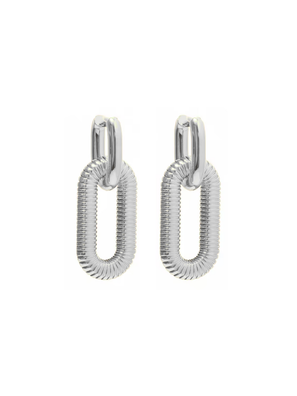 Par Arracada Con Dije Ovalado