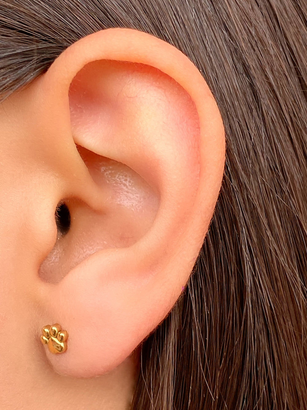 Par Arete Mini Huella