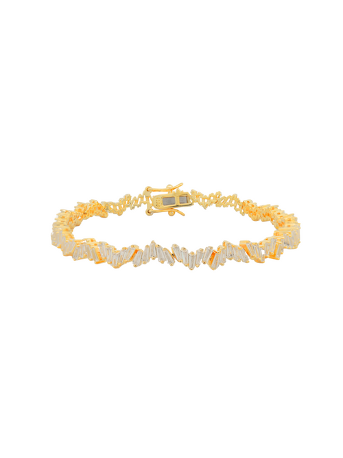 Tennis Bracelet Baguettes