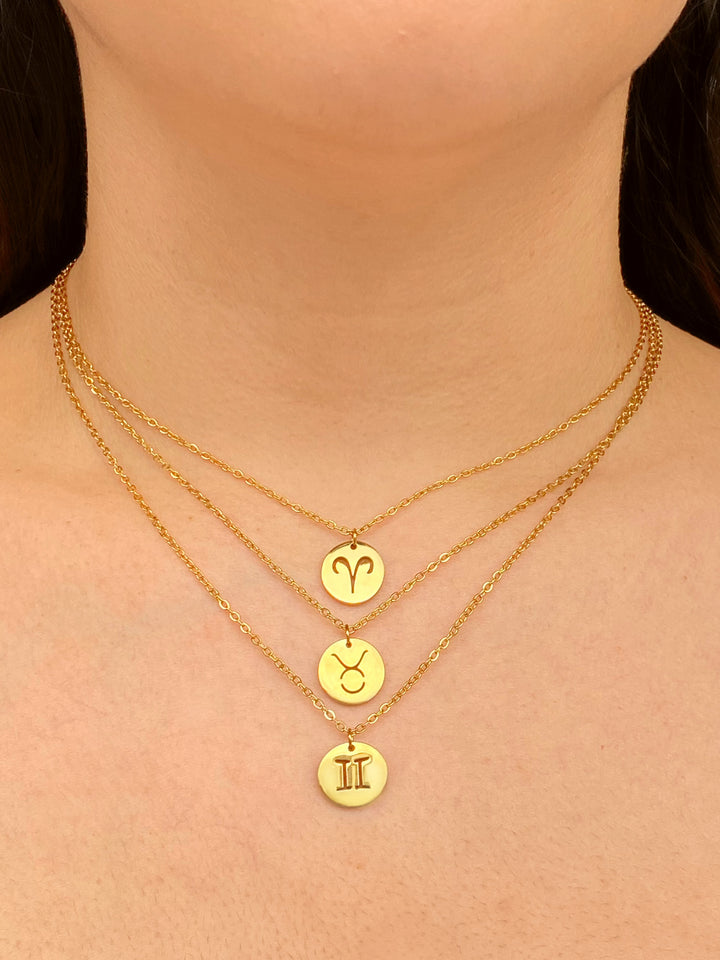 Collar Dije Signo Zodiacal