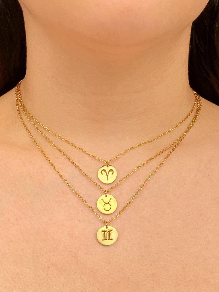 Collar Dije Signo Zodiacal