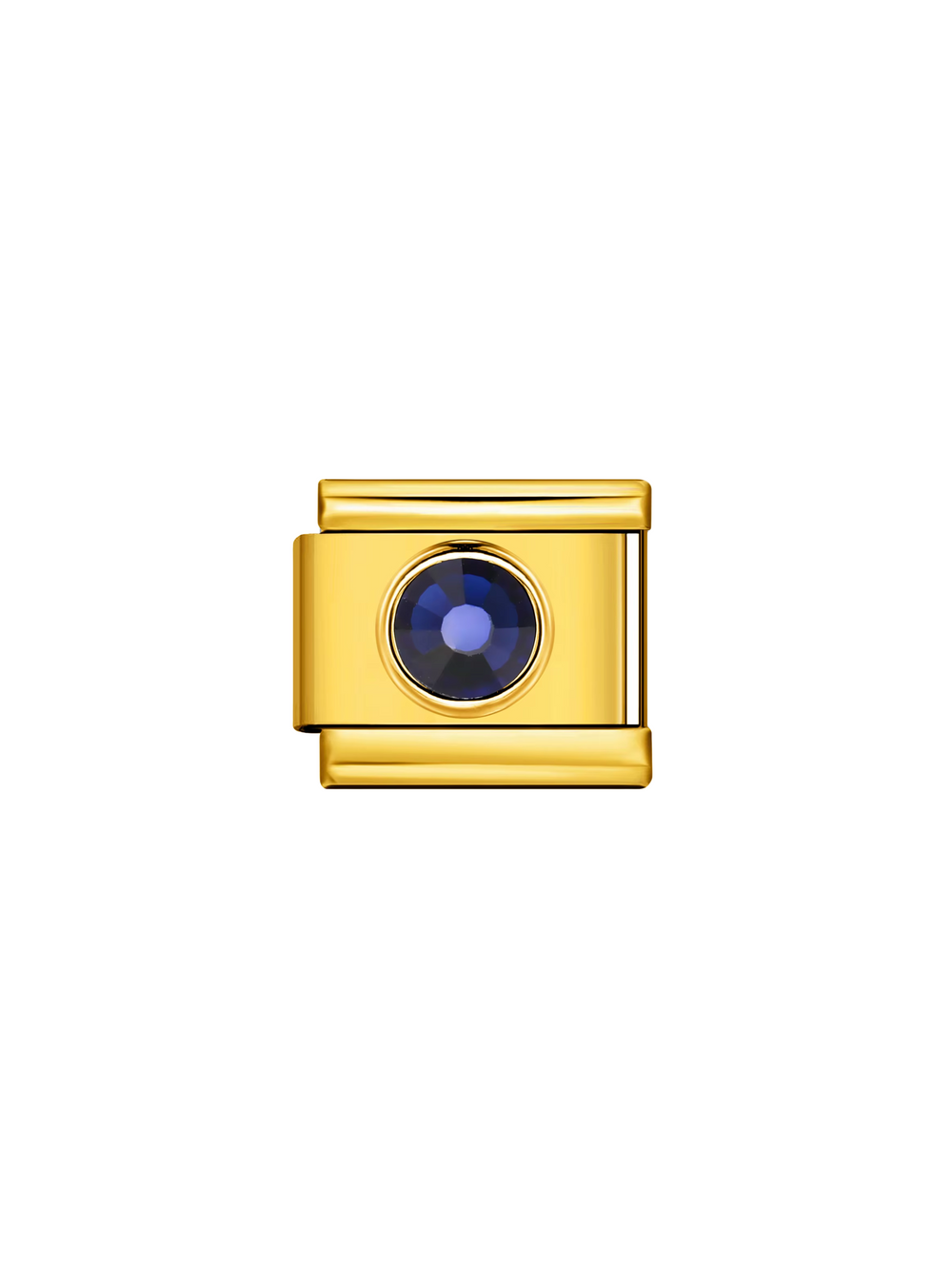 Charm Dorado Con Piedra