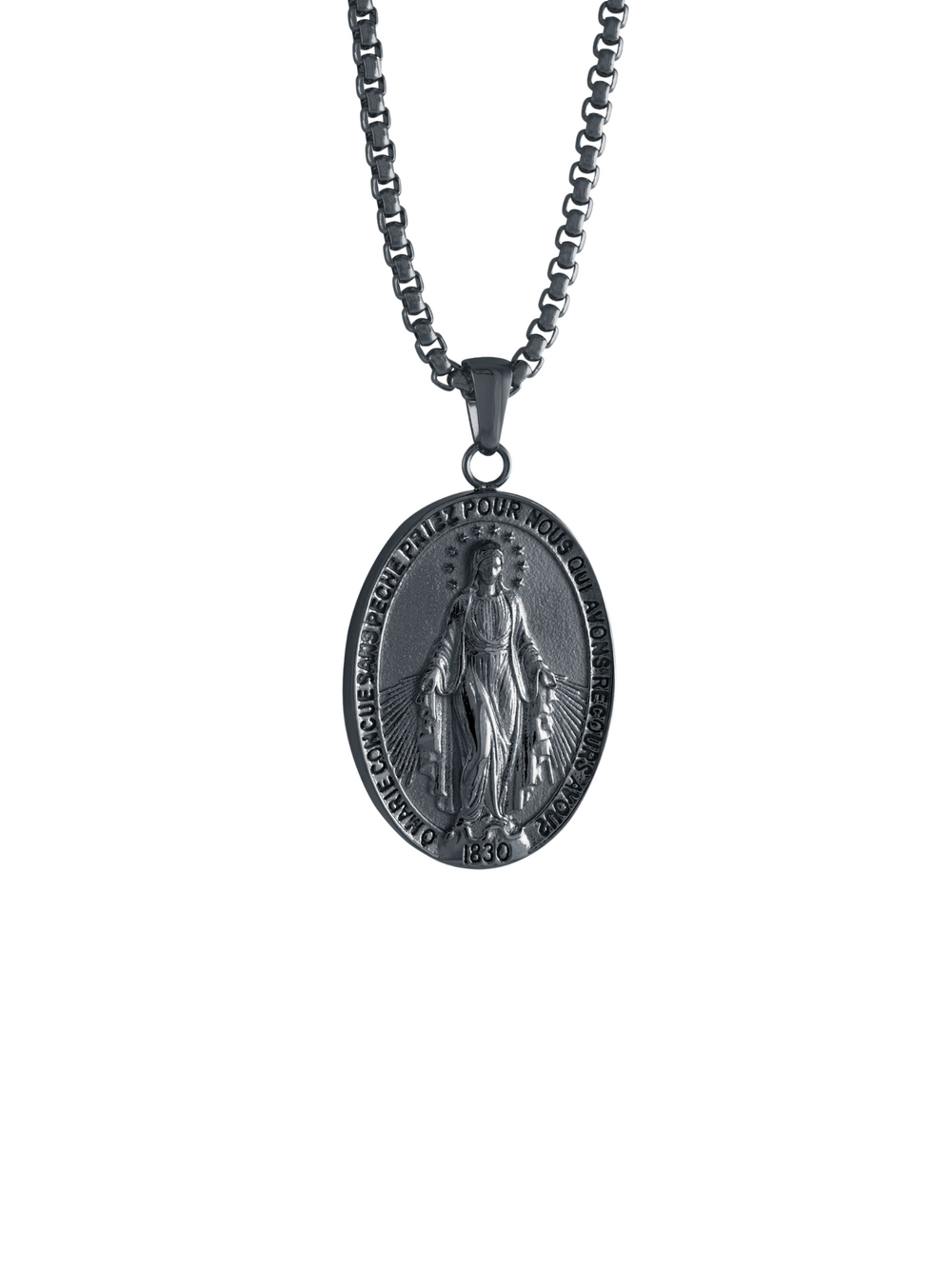 Collar Con Dije Virgen Milagrosa