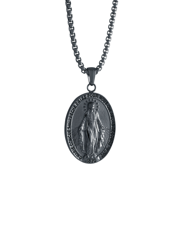 Collar Con Dije Virgen Milagrosa