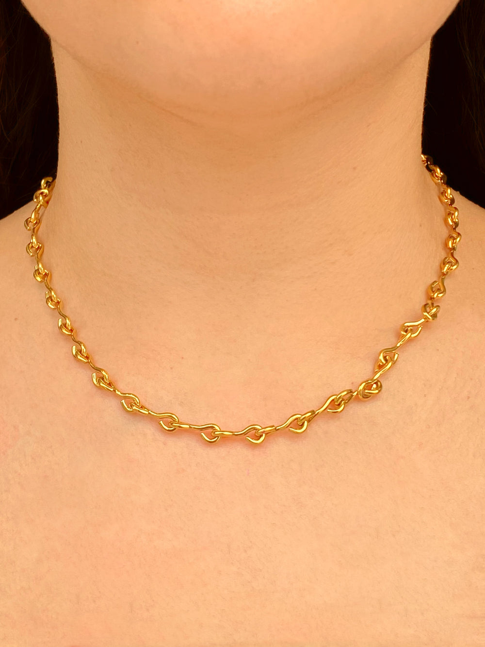 Collar Eslabon Tipo Gancho