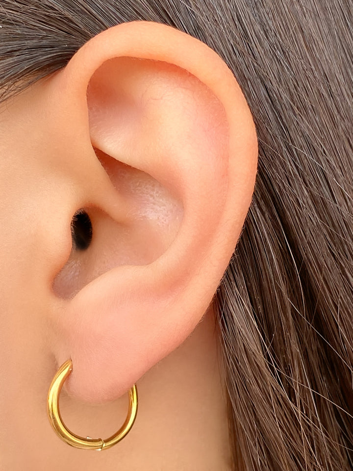 Par Arracada Con Dijes Sol, Luna Y Ojo de Trigre