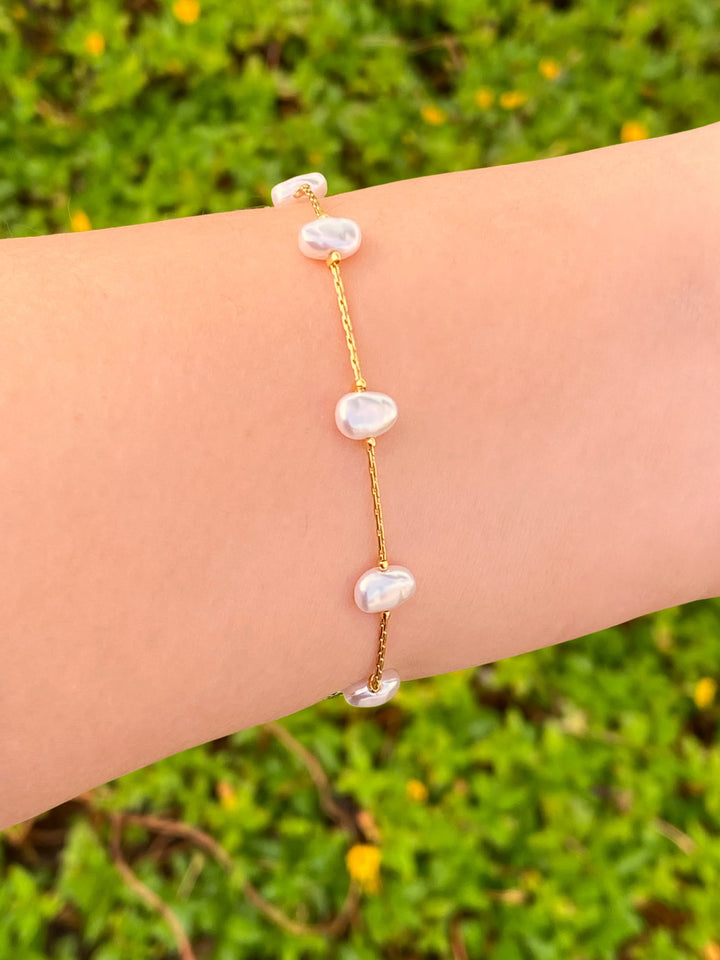 Pulsera Con Perlas