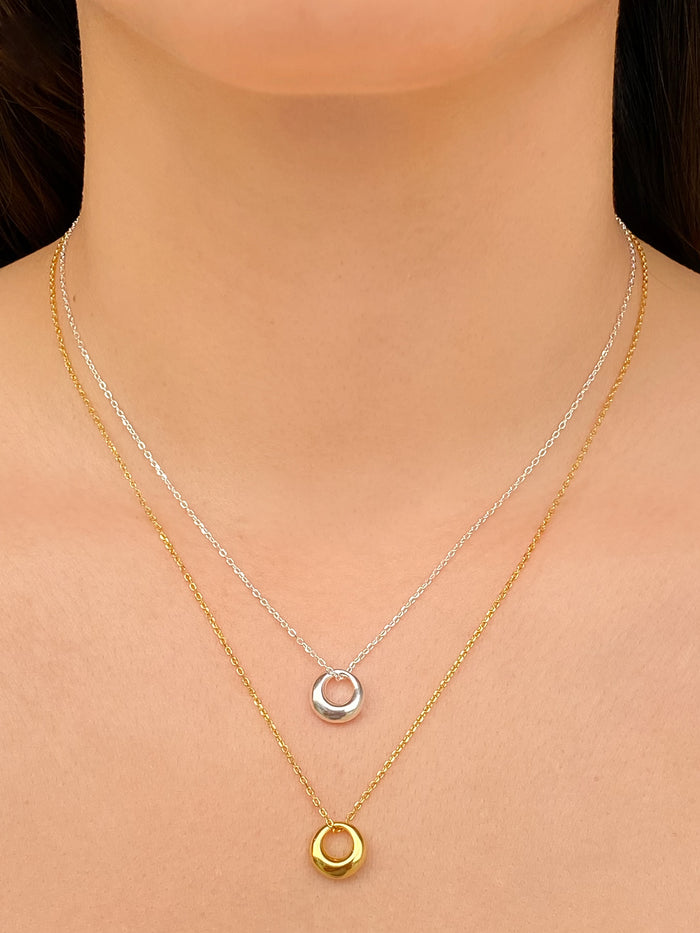 Collar Con Dije Circulo