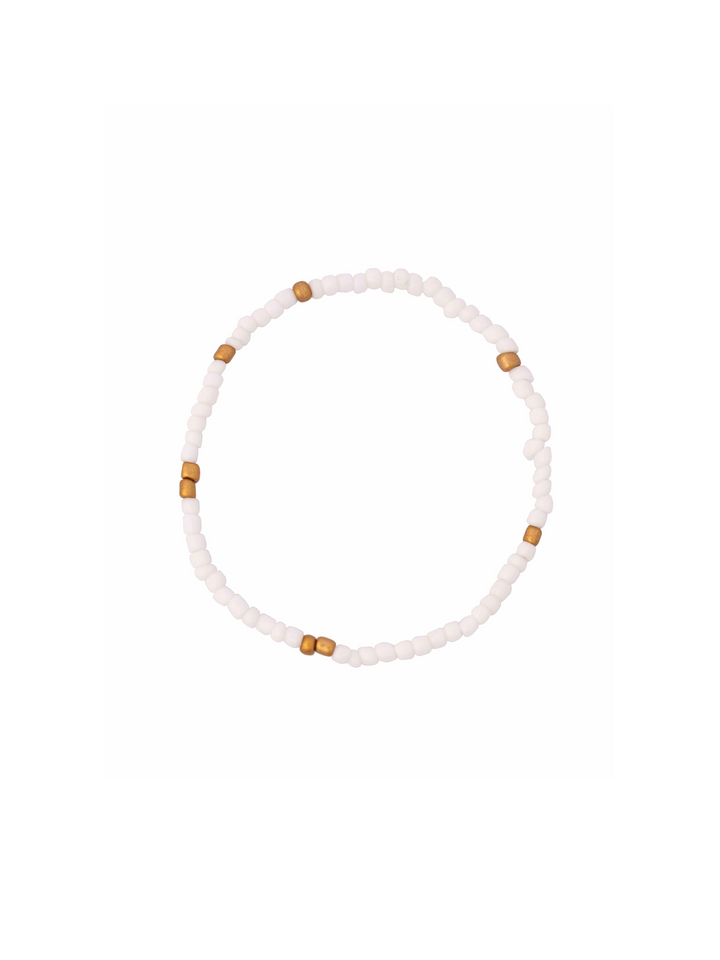 Set Pulseras Chaquiras Con Conchas