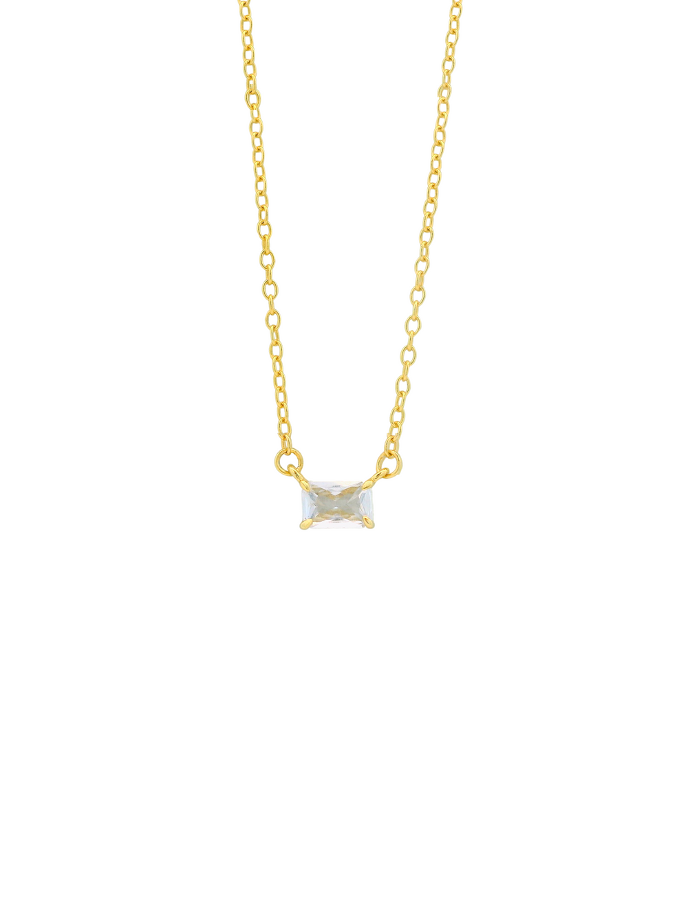 Collar Baguette Blanco