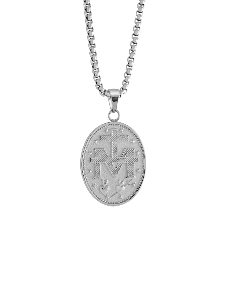 Collar Con Dije Virgen Milagrosa