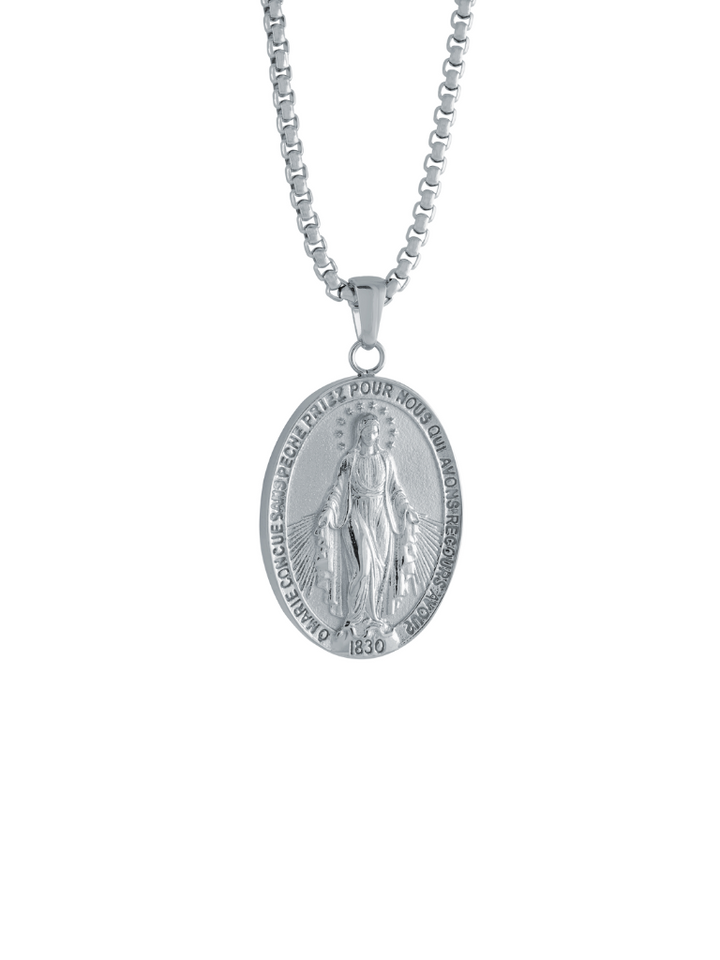 Collar Con Dije Virgen Milagrosa