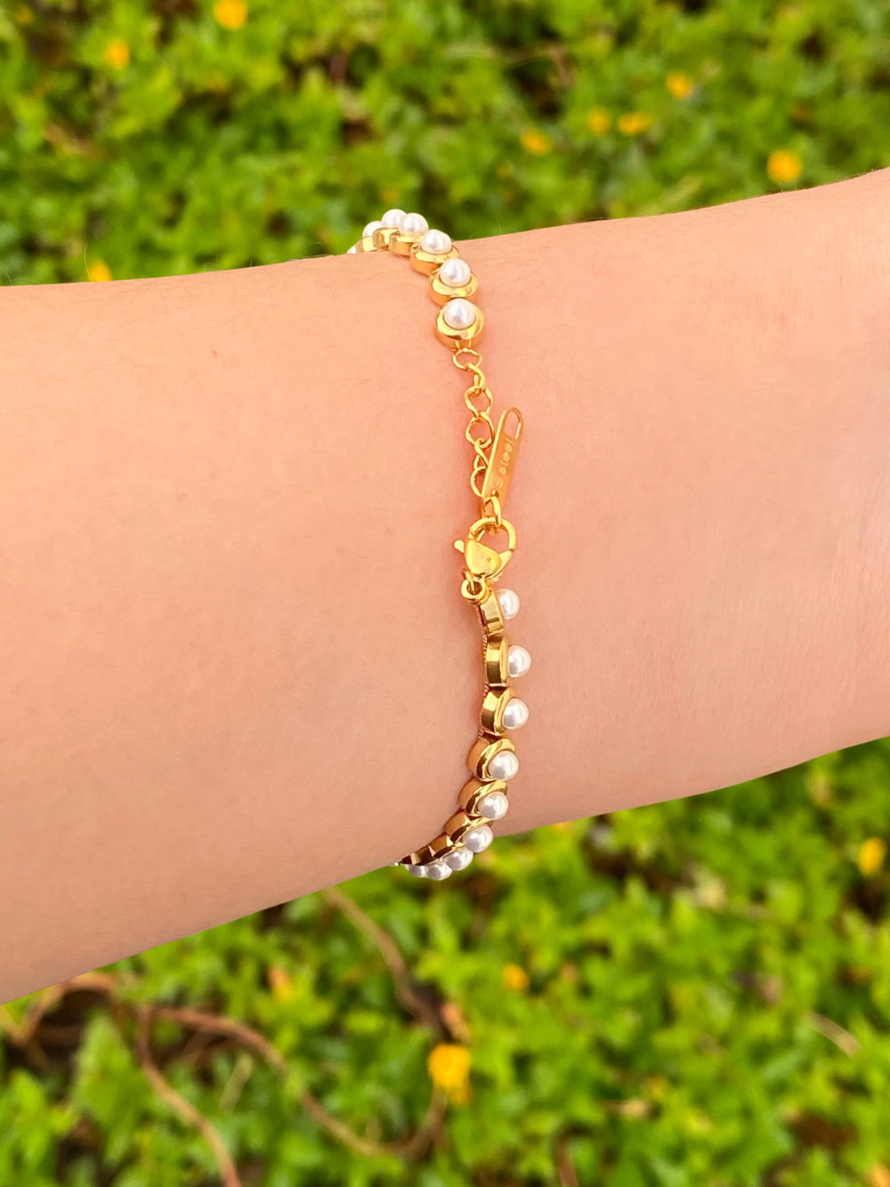 Pulsera Perlitas Redondas