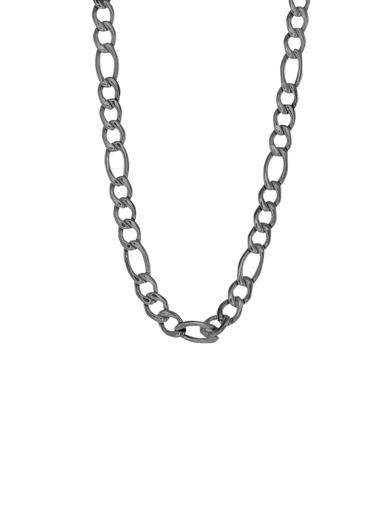 Cadena Eslabon Negro Pulido 6 mm