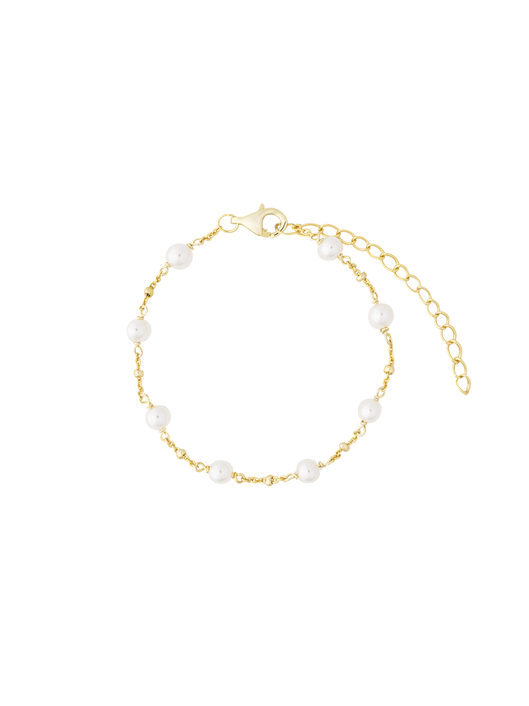 Pulsera Con Perlitas