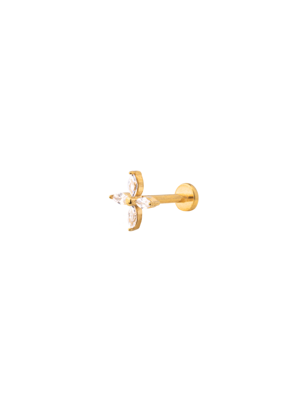 Aretes Primera Perforacion Acero Inoxidable