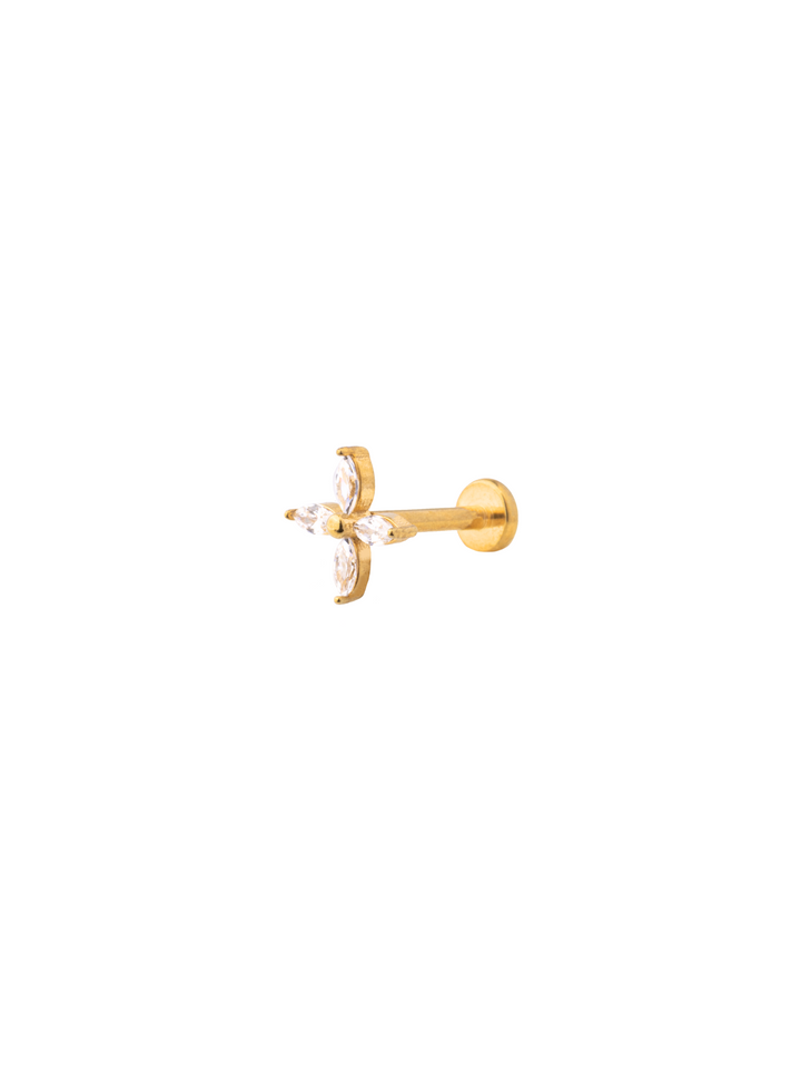 Aretes Primera Perforacion Acero Inoxidable