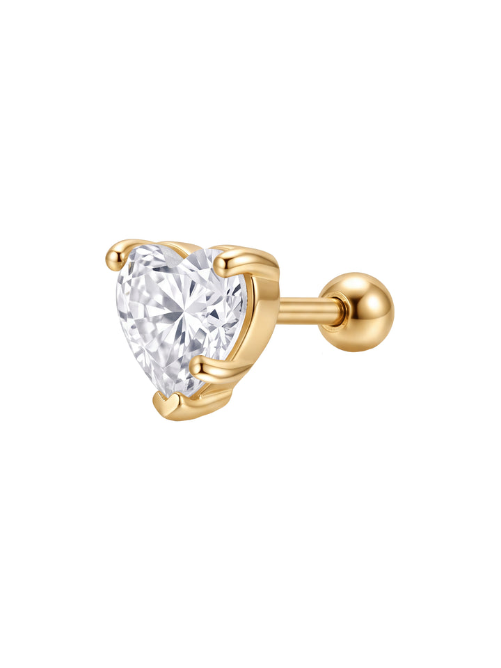 Arete Corazon Zirconia Acero Inoxidable