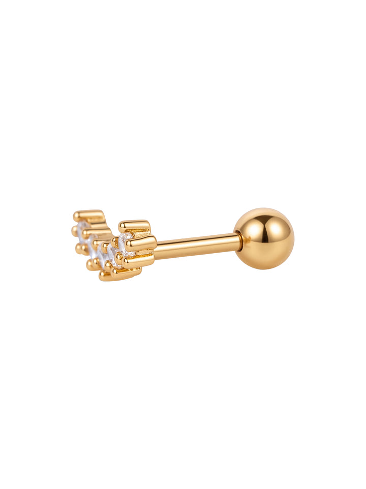 Arete Curva Zirconias Acero Inoxidable