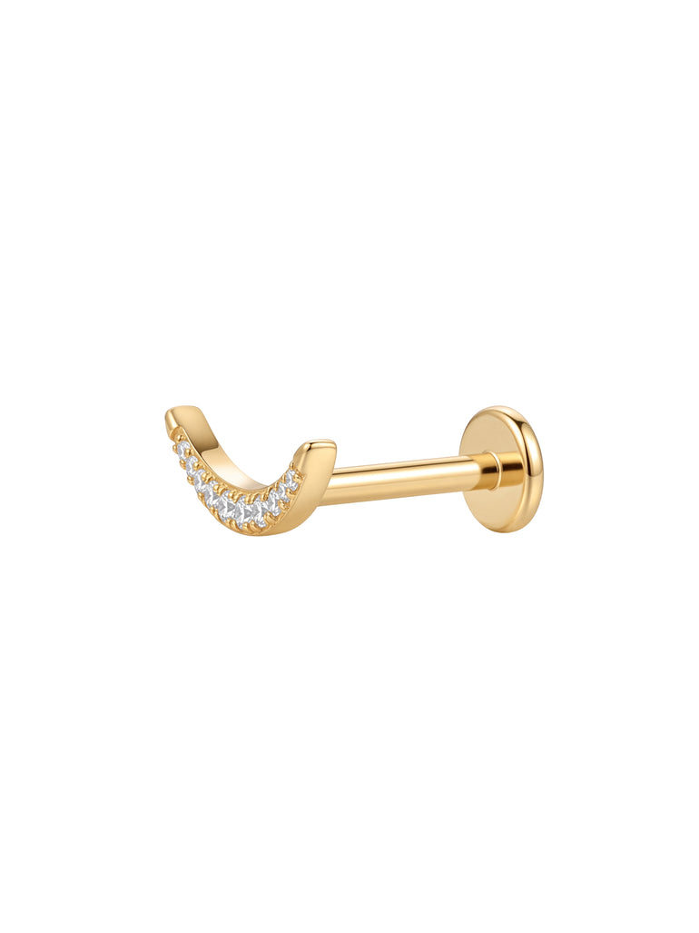 Arete Curva Delgada Zirconias Primera Perforacion Titanio