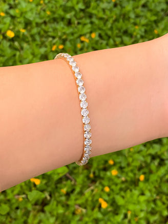 Pulsera Tennis Flexible Zirconias