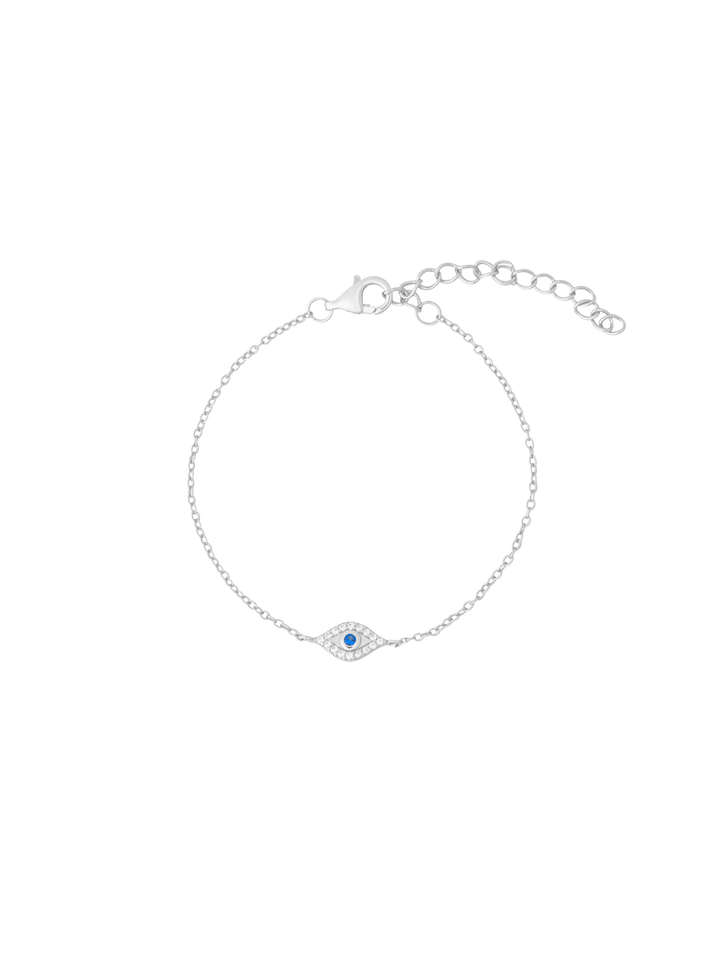 Pulsera Ojo Con Zirconias