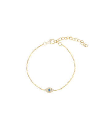 Pulsera Ojo Con Zirconias