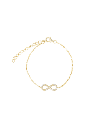 Pulsera Infinito Con Zirconias